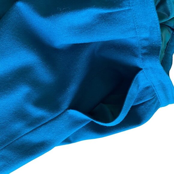 Pendleton 100% Virgin‎ Wool Skirt in Dark Treal Sz 12P Vintage Academia Career - Picture 8 of 12